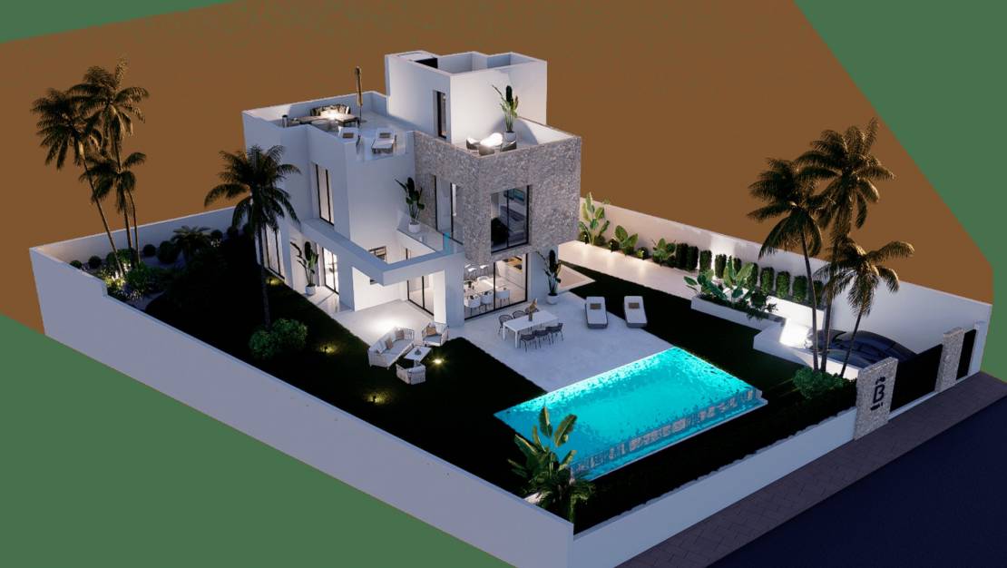 Nueva construcción  - detached - Finestrat