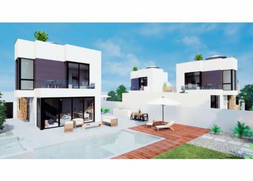 Villa - New Build - Torrevieja - Nueva Torrevieja - Aguas Nuevas
