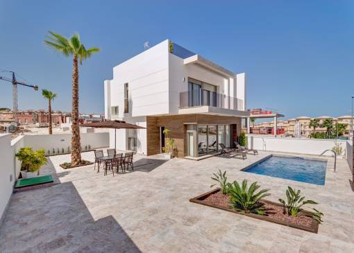 Villa / Semi separado - Nueva construcción  - Orihuela Costa - Villamartín